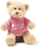 r GUND I'm The Big Sister T-Shirt Teddy Bear Stuffed Animal Plush