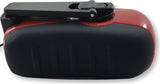 Wind 'N Go 7120 Dynamo Hand Crank Powered 3 LED Mini Flashlight; Red/Black