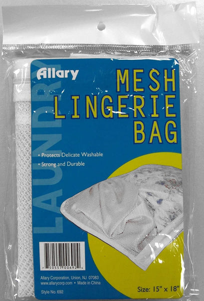 Allary Mesh Lingerie Bag Size 15" x 18" Model #692