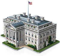 WREBBIT 3D The White House-3D Jigsaw Puzzle. Box is damaged .