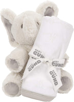GUND Baby Flappy The Elephant Plush with Blanket Set,